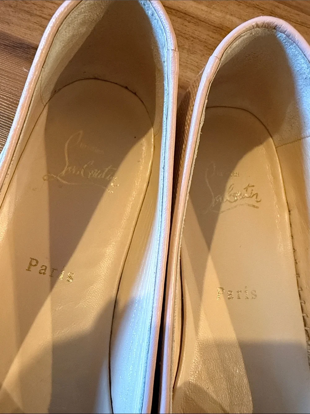 Christian Louboutin Women's Nanou Orlato Donna Espadrilles size 40